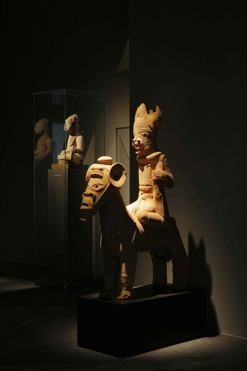 afrikanische Kunst, Reiterfigur, Nigeria